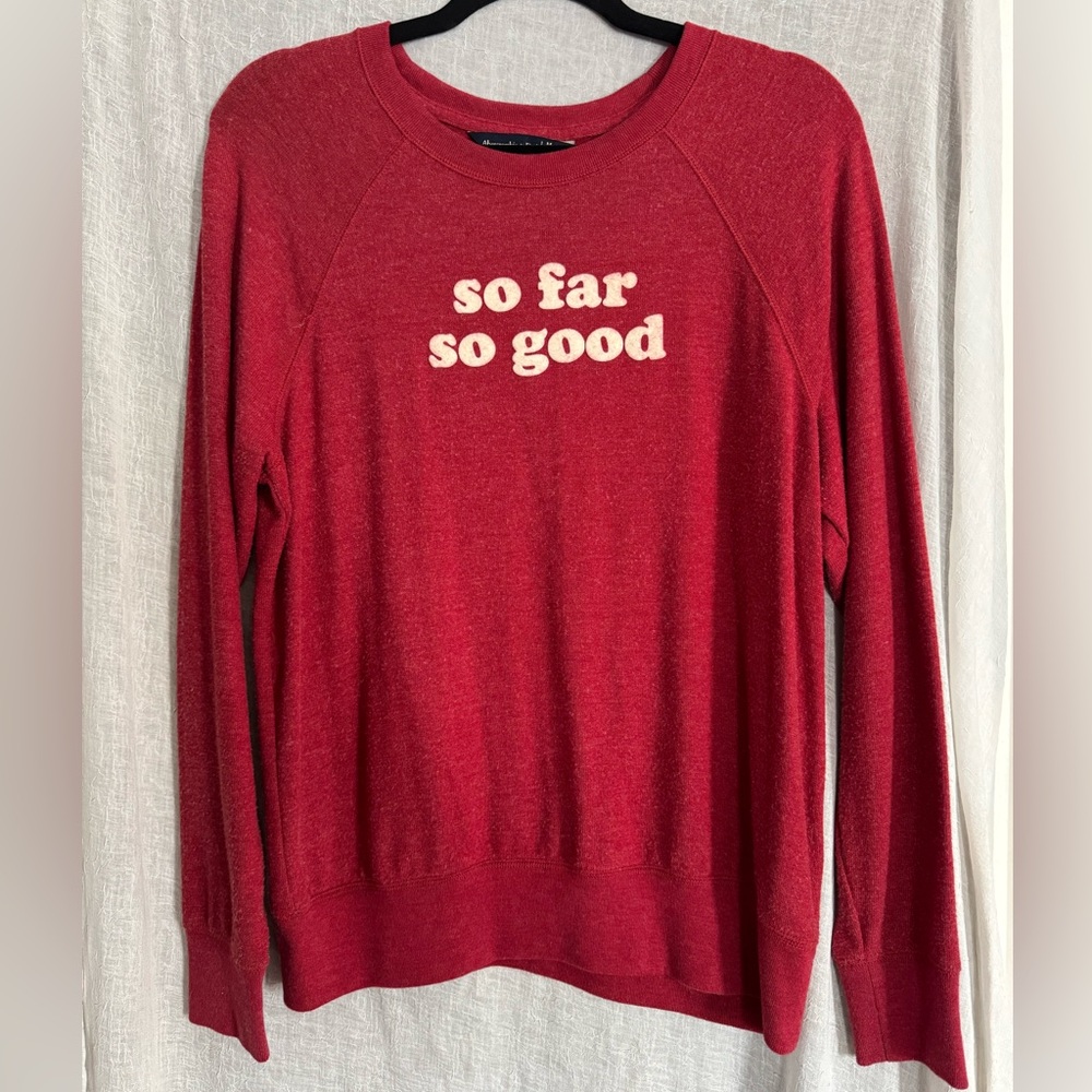 Abercrombie & Fitch sweatshirt. Size M.